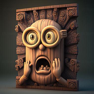 3D model Minions Gruvitation (STL)